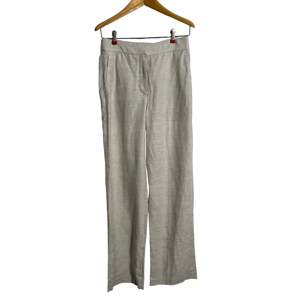 ARITZIA The Limitless Linen Pant in Natural Ecru